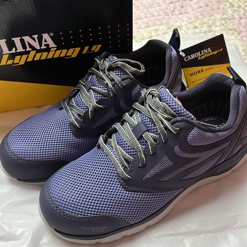 NIB Carolina Virga composite toe work shoe - Picture 2 of 4